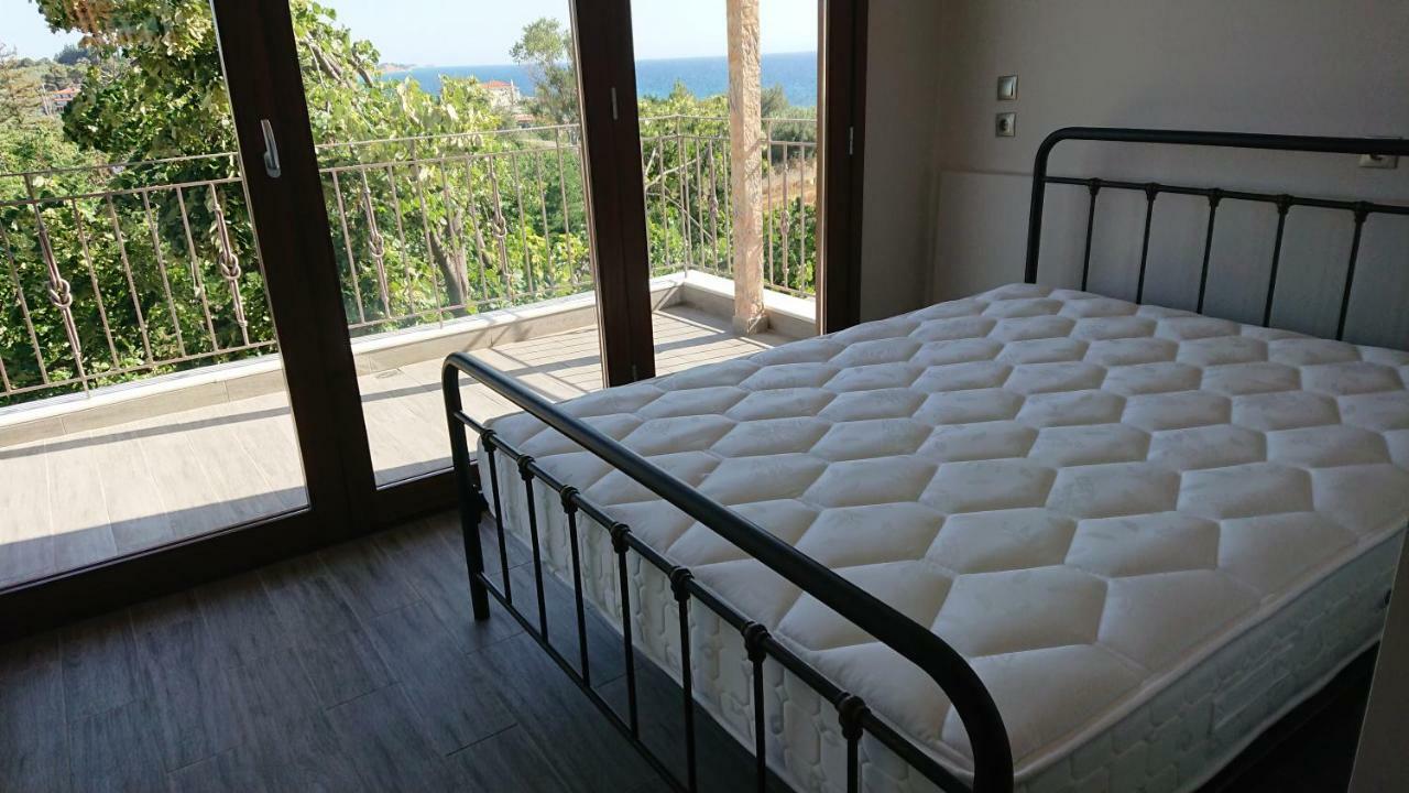 Stone House With Seaview Apartment Nea Poteidaia Exterior foto